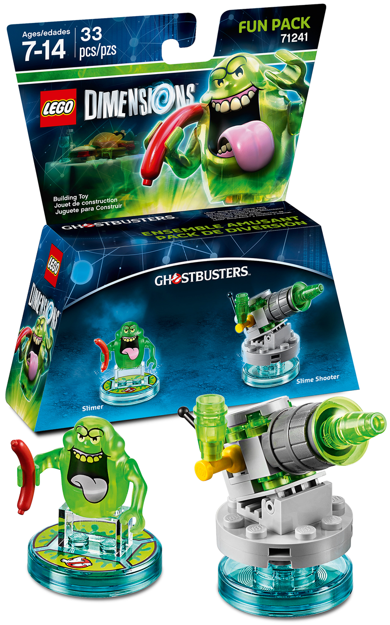Illustration for article titled Lego Dimensions' Ghostbusters Packs Will Include Stay Puft and Slimer